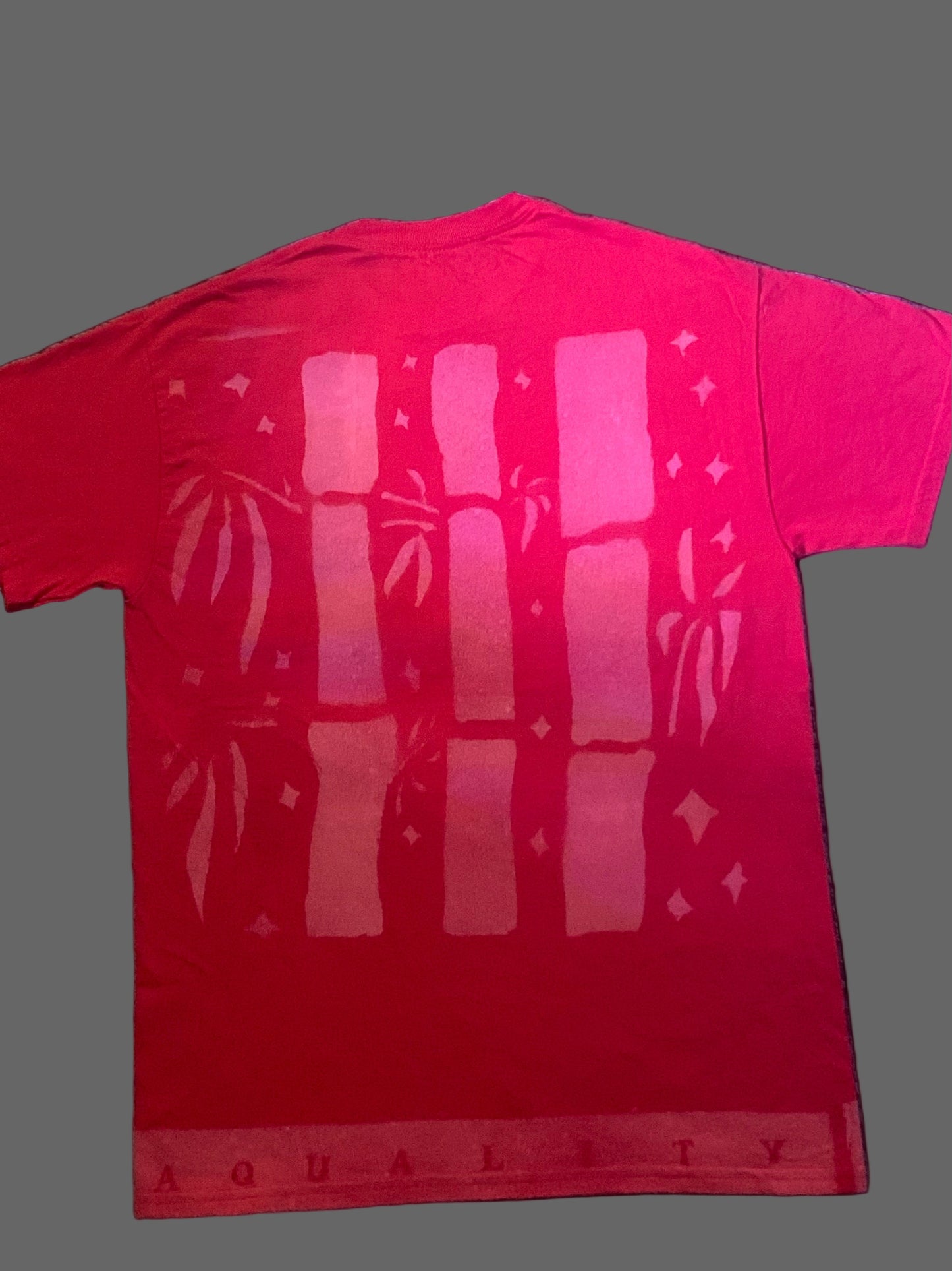 Red A.quality Apparel T-Shirt 100% Cotton / Medium-Large (Adult/Teen)