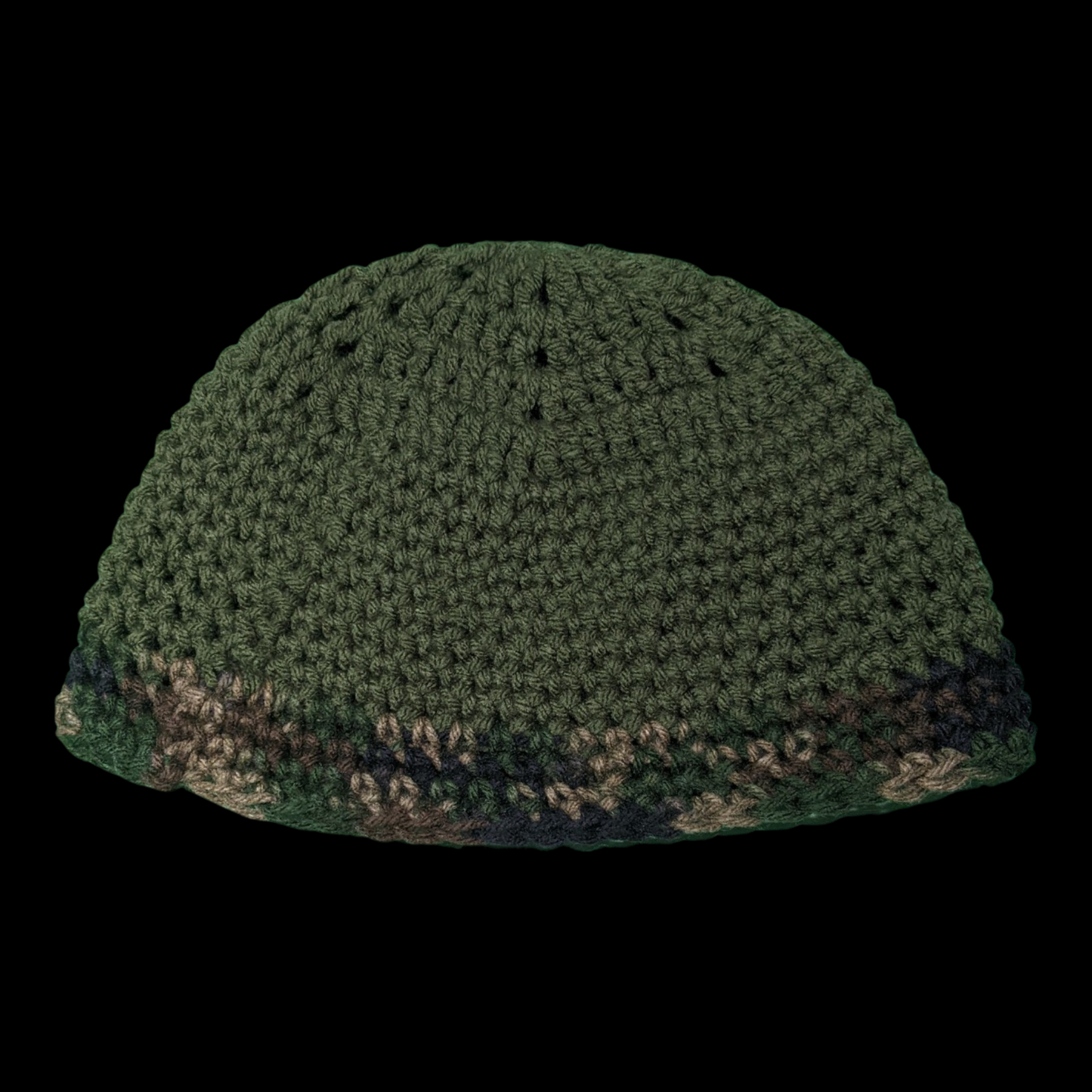 "PRE ORDER" Green & Camo Beanie (BLUE, BLACK OR YELLOW VARIANTS)