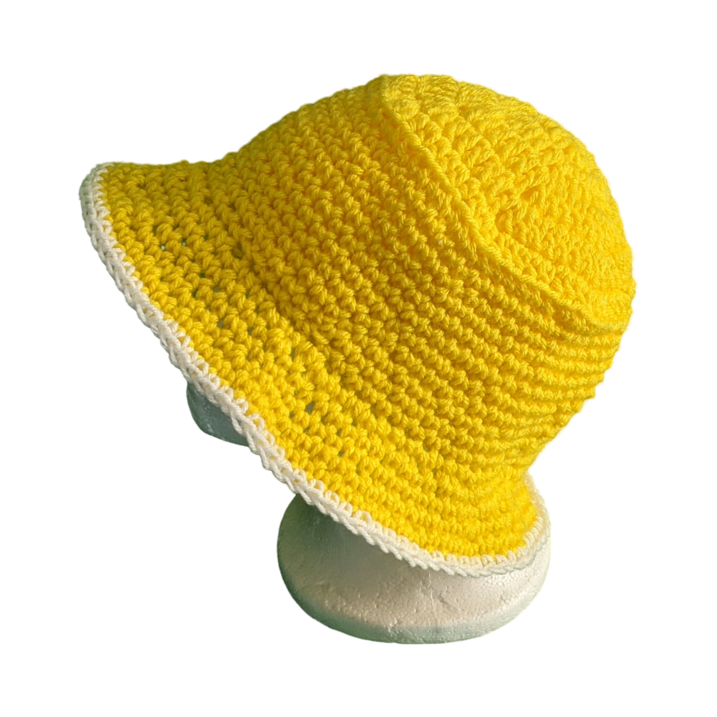 Lemon Crochet ~w~ White Trim Bucket Hat - Male/Female