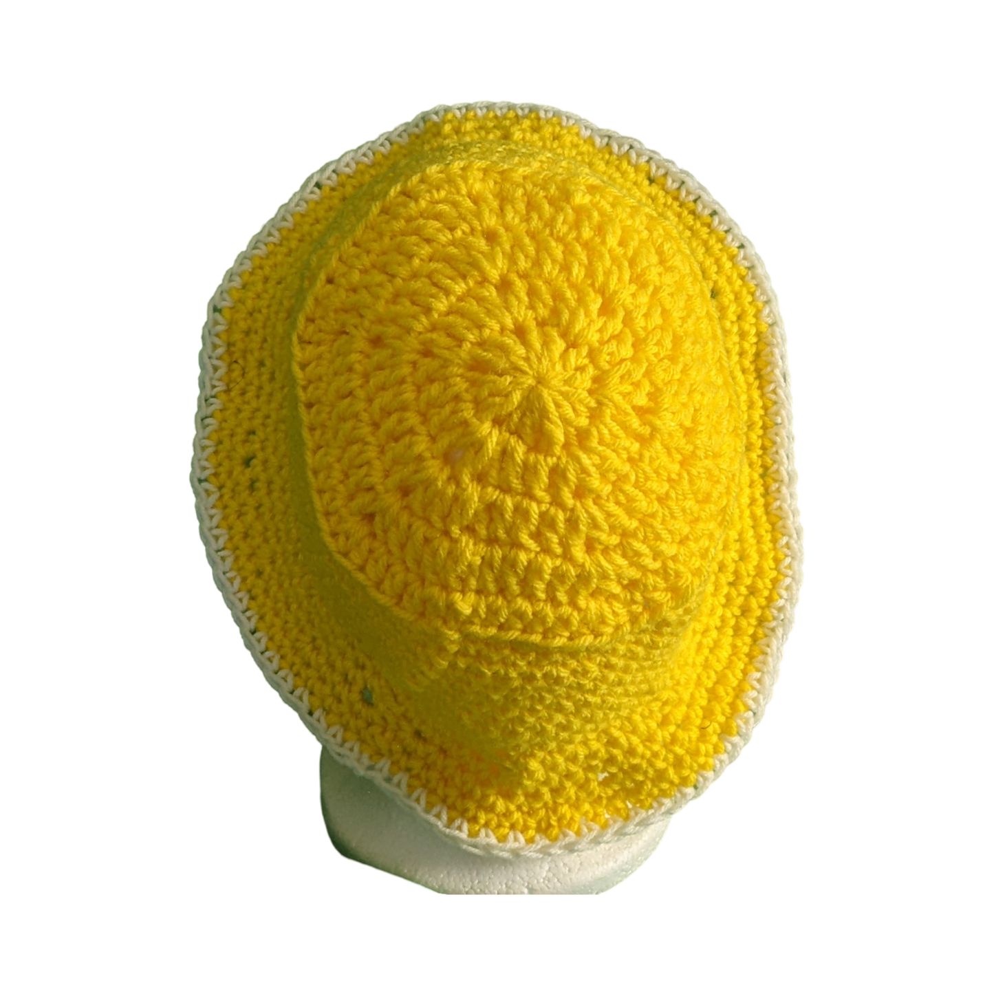 Lemon Crochet ~w~ White Trim Bucket Hat - Male/Female