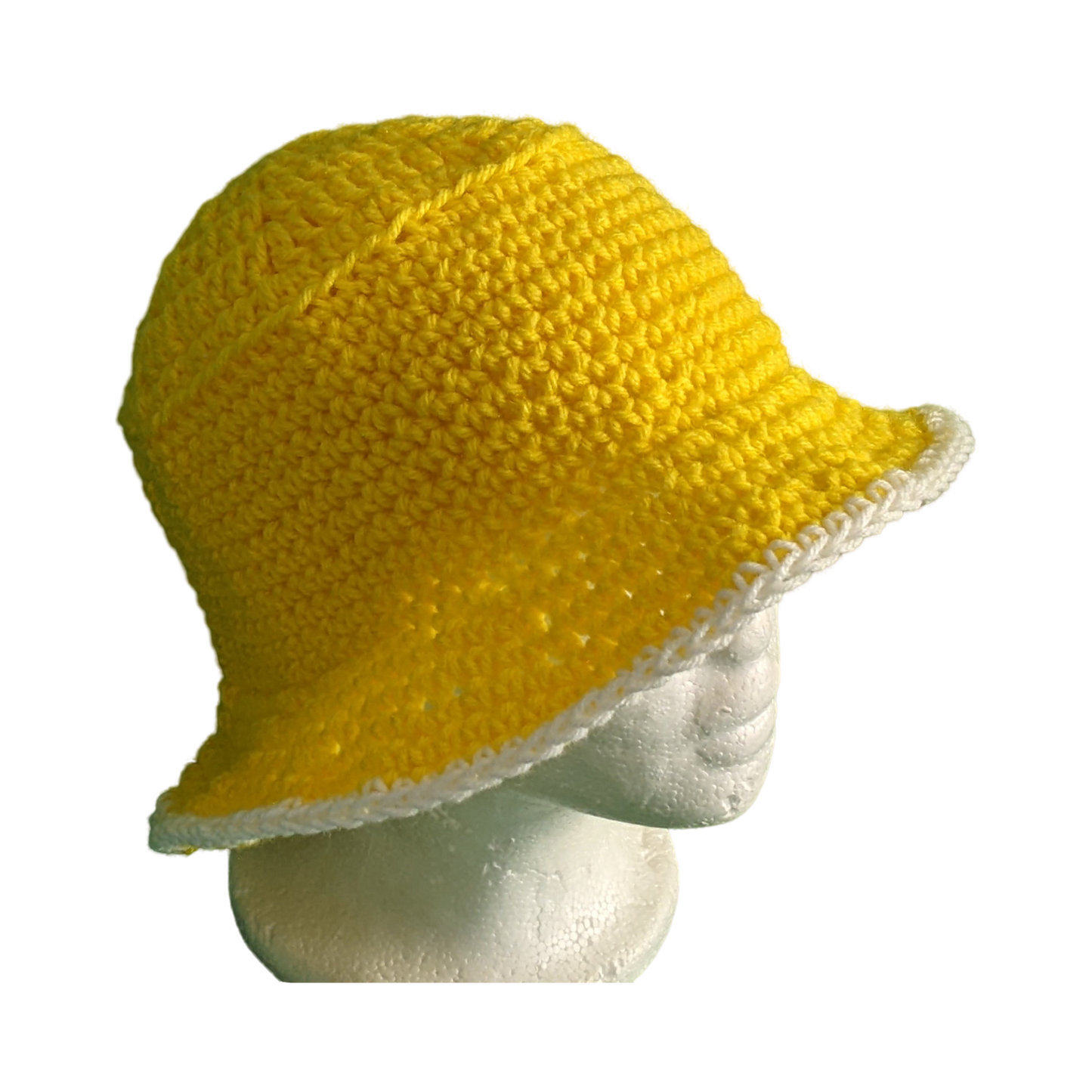 Lemon Crochet ~w~ White Trim Bucket Hat - Male/Female