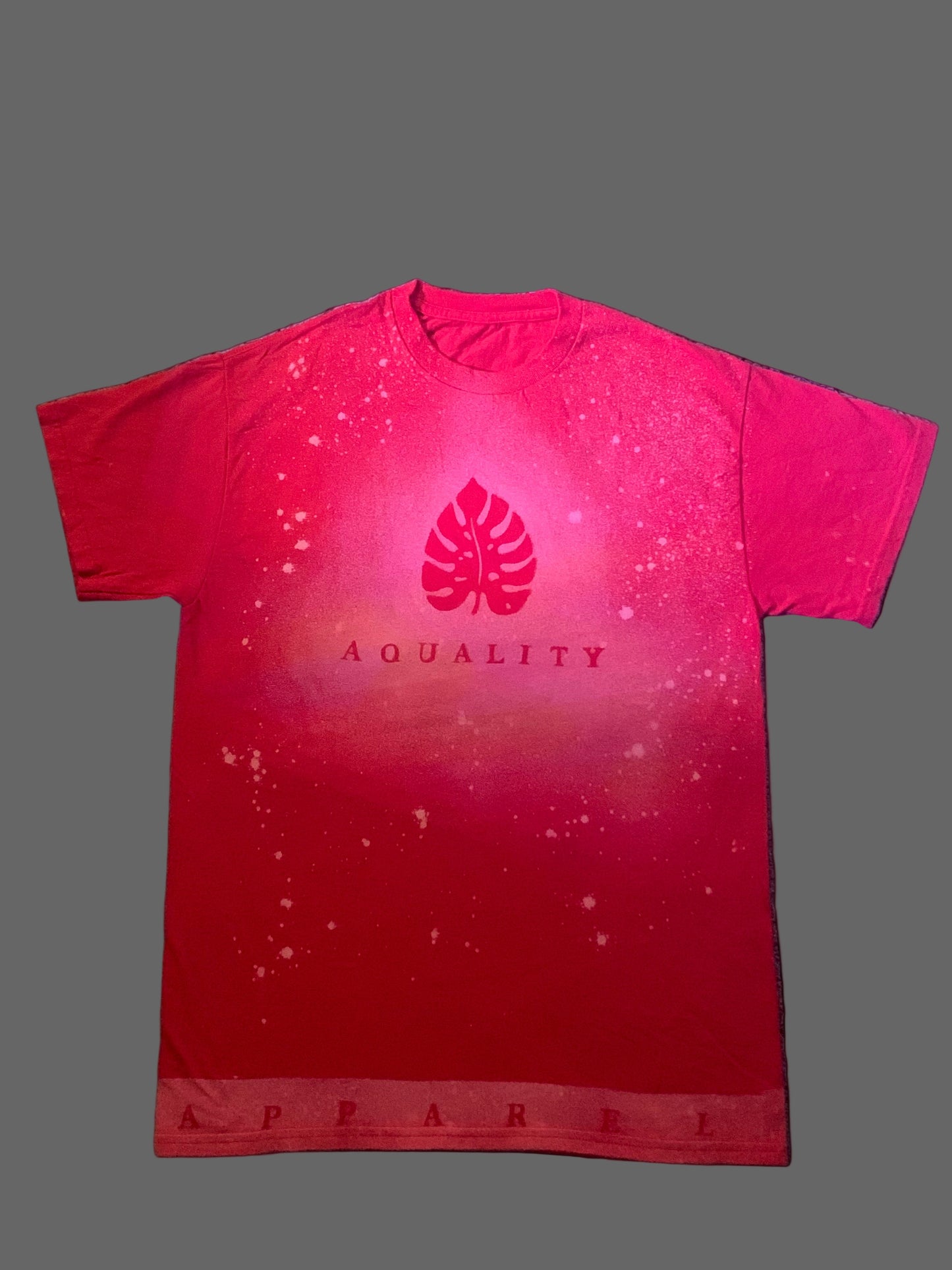 Red A.quality Apparel T-Shirt 100% Cotton / Medium-Large (Adult/Teen)