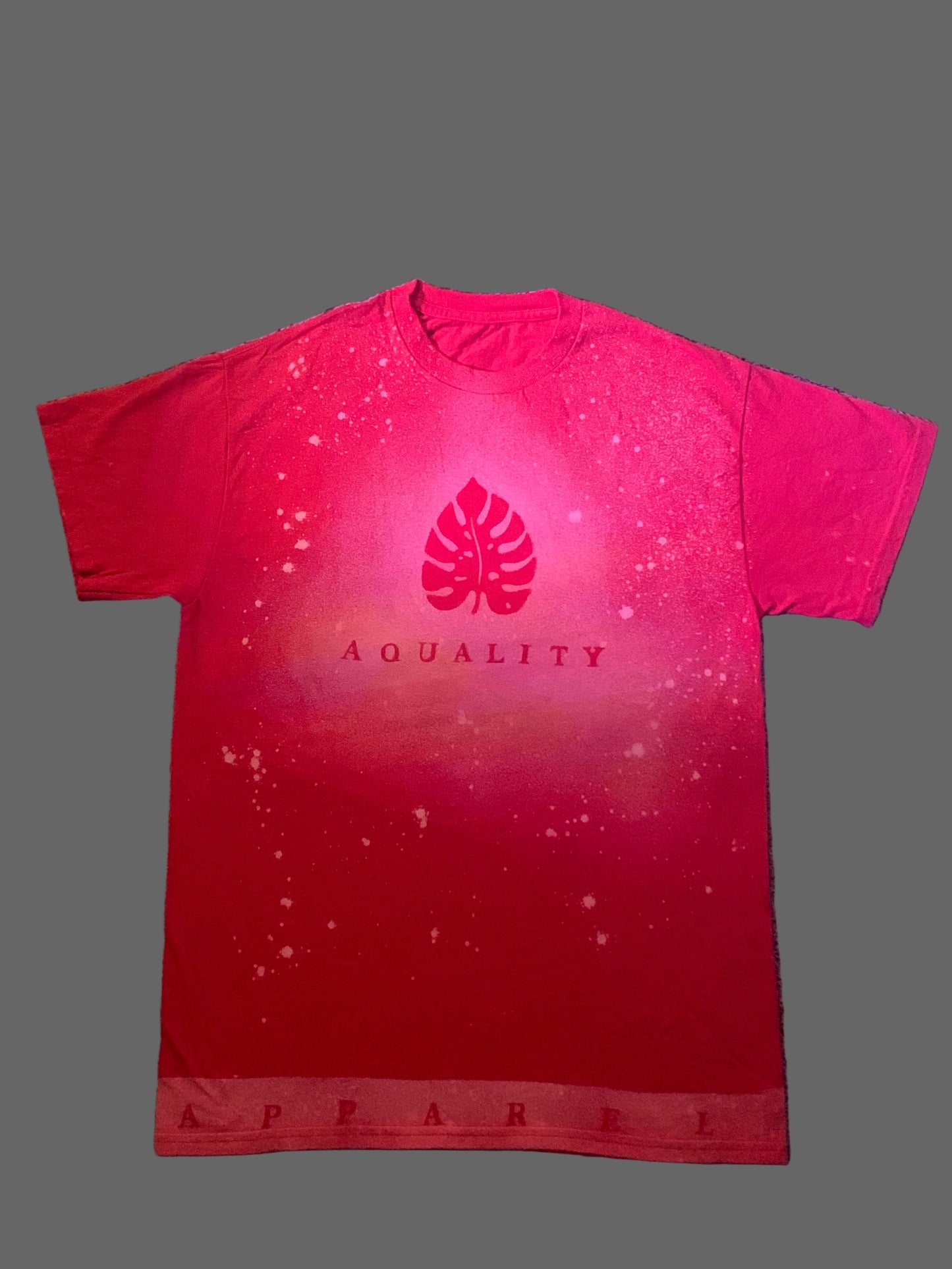 Red A.quality Apparel T-Shirt 100% Cotton / Medium-Large (Adult/Teen)