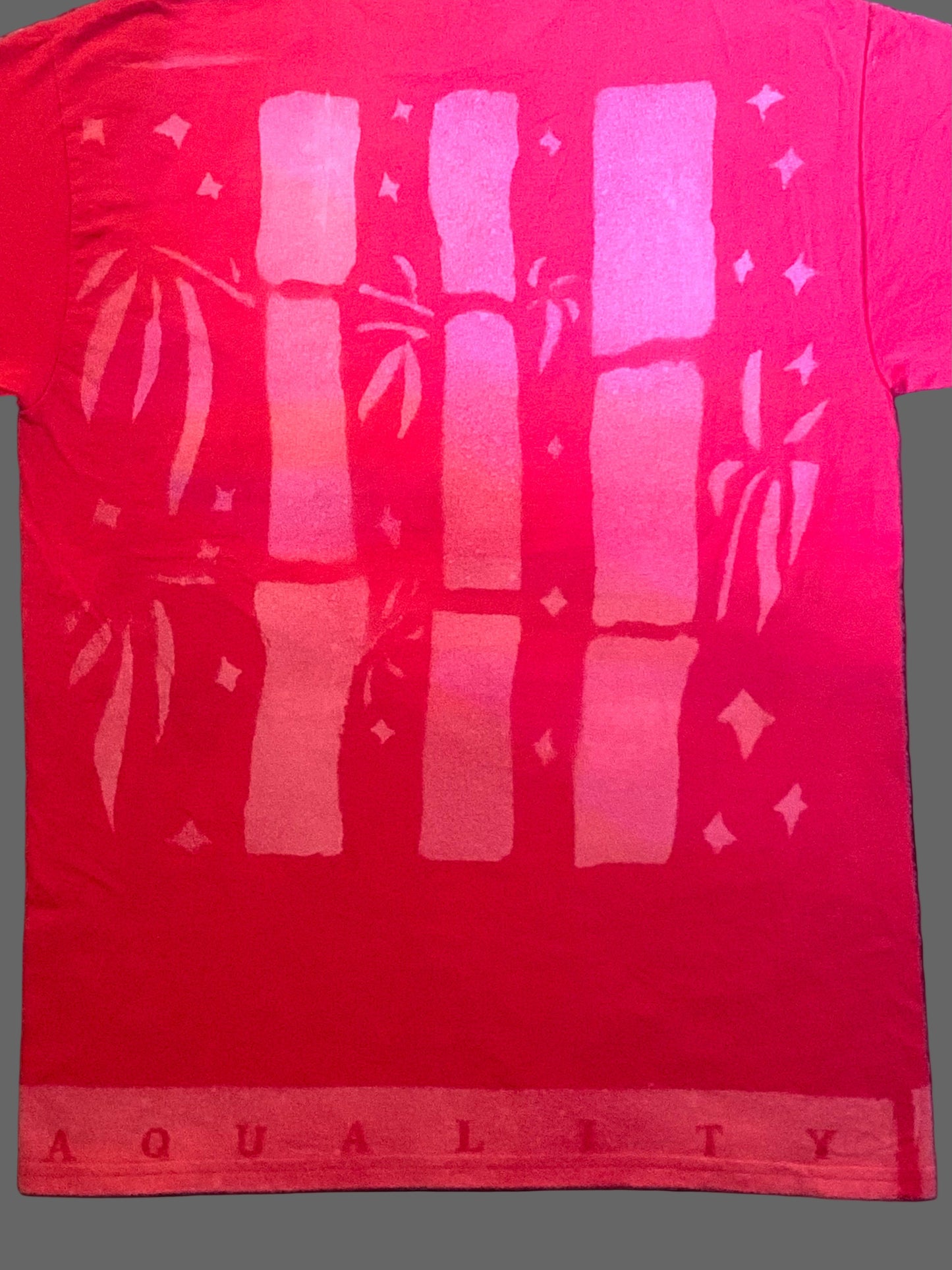 Red A.quality Apparel T-Shirt 100% Cotton / Medium-Large (Adult/Teen)