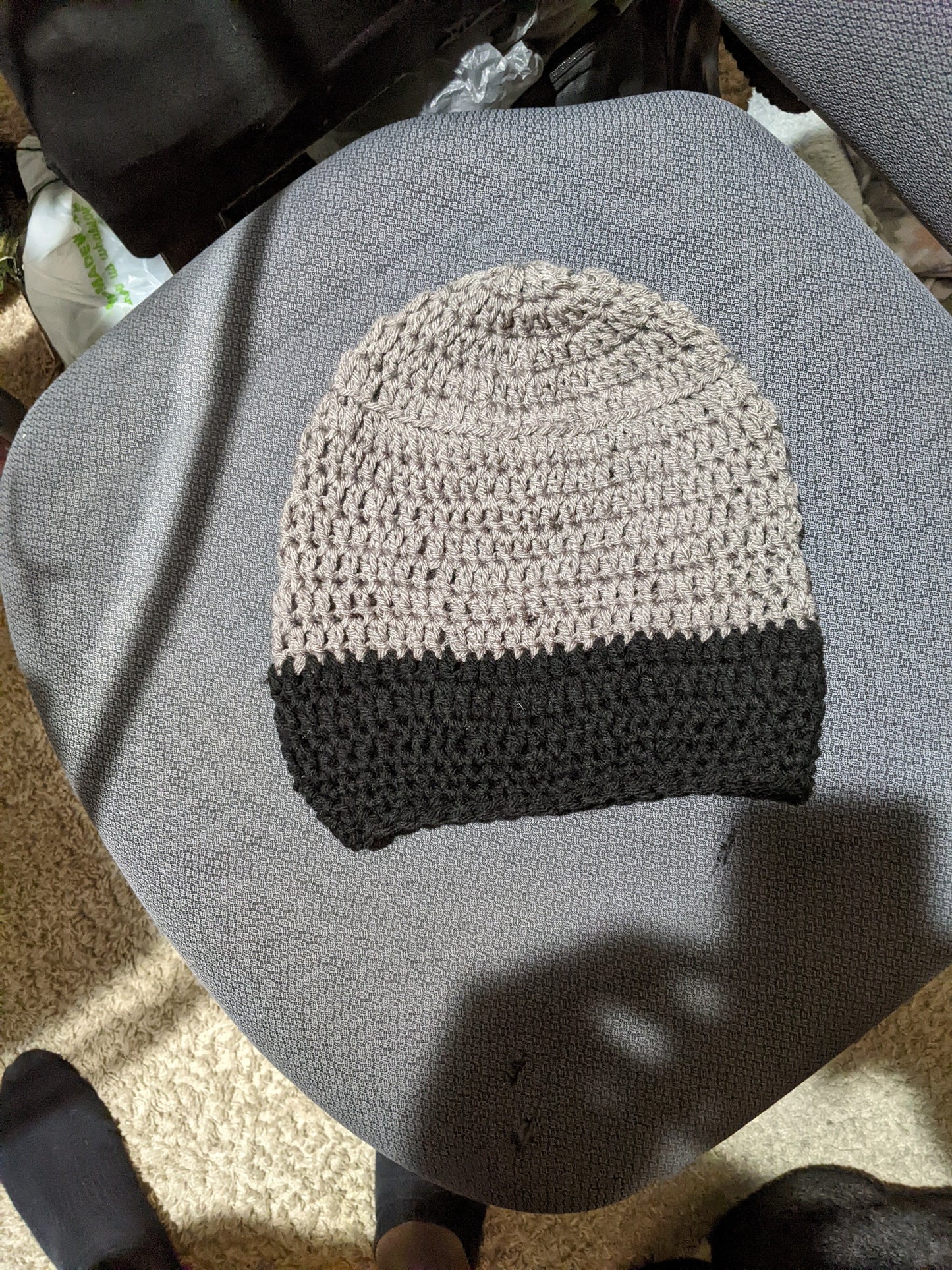 Grey & Black - Custom Hat