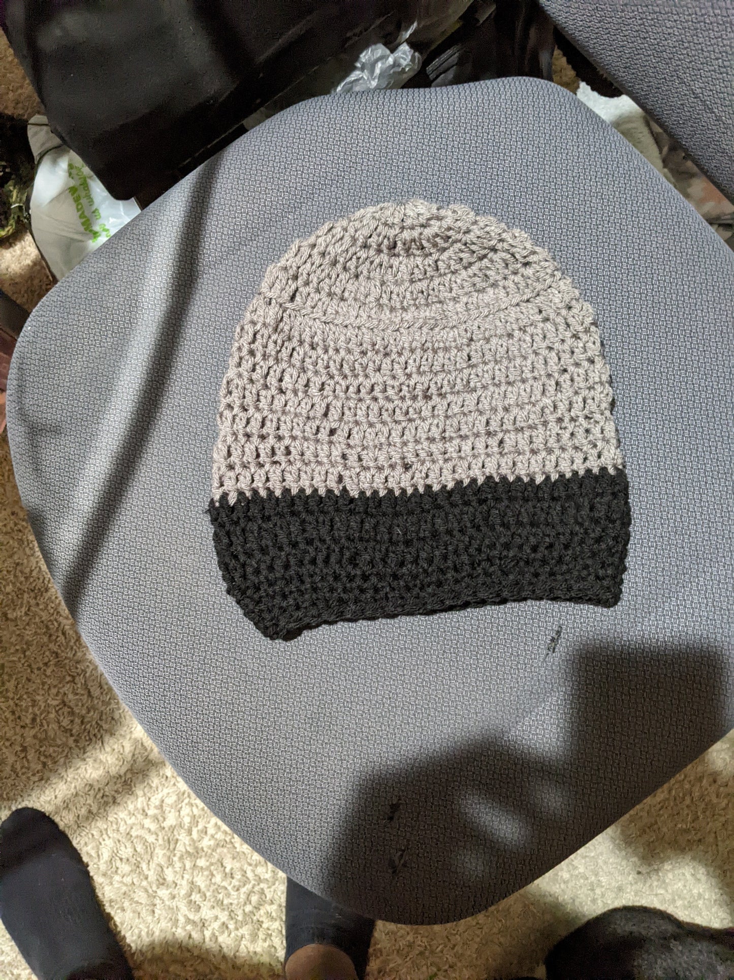 Grey & Black - Custom Hat