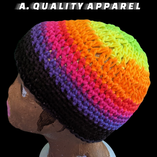 Neon Multi-Colored Beanie